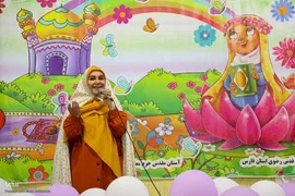 جشن تکلیف دختران در حرم سیدعلاءالدین حسین(ع)