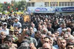 وداع باشکوه با شهدای مظلوم حمله رژیم صهیونیستی در همدان‎