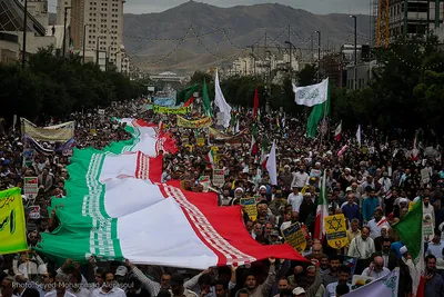 راهپیمایی روز جهانی قدس در مشهد