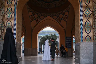 حال و هوای حرم حضرت عبدالعظیم حسنی در روز ولادت امام علی(ع)