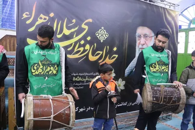 سوگواری اهالی شهرک سعدی در عزای رهبر شهید