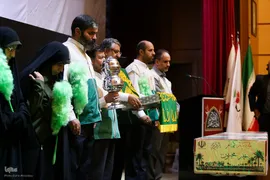 گزارش مراسم بزرگداشت آیت الله اشرفی اصفهانی و تشییع پیکر پاک شهید گمنام