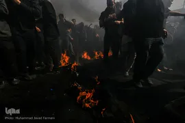 عزاداری ظهر عاشورا در تهران 