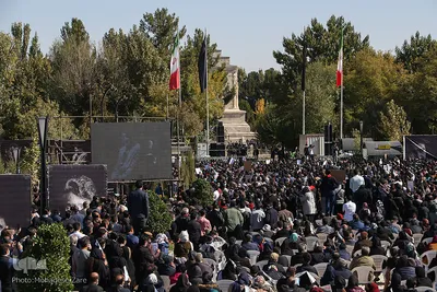 مراسم خاکسپاری پیکر محمدرضا شجریان