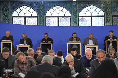 جزءخوانی قرآن کریم در مصلای شهرکرد
