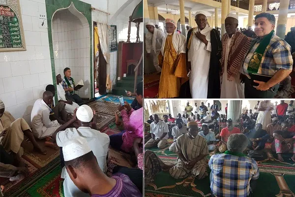 Recitador iraní causa sensación en Guinea