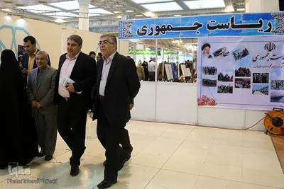 بازدید حمیدرضا طیبی از نمابشگاه قرآن کریم