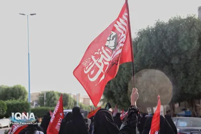 پیاده روی جاماندگان اربعین در بندرعباس
