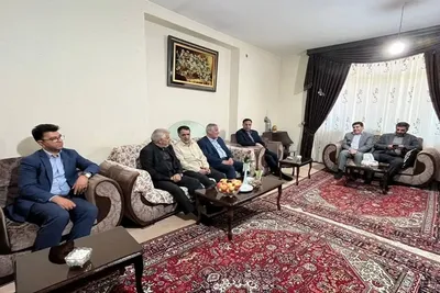 دیدار مدیرکل بنیاد شهید آذربایجان شرقی با سه آزاده شبستر