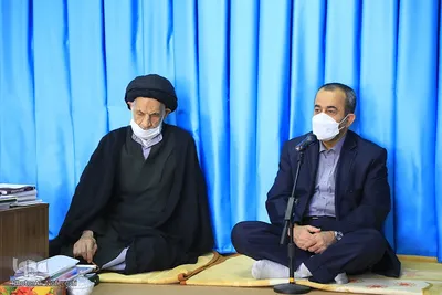 دیدار استاندار خراسان‌جنوبی با حجت‌الاسلام عبادی