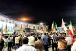 یکصد و سومین شب وفاداری مردم  در  حماسه میدان شهدای شهرستان بابلسر‌