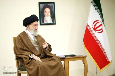 دیدار امیر قطر و هیئت همراه با رهبر معظم انقلاب