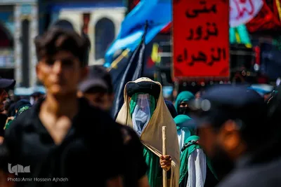 لحظه‌های دلتنگی در آستان حسینی