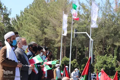 اجتماع بیرجندی‌ها در حمایت از مردم فلسطین
