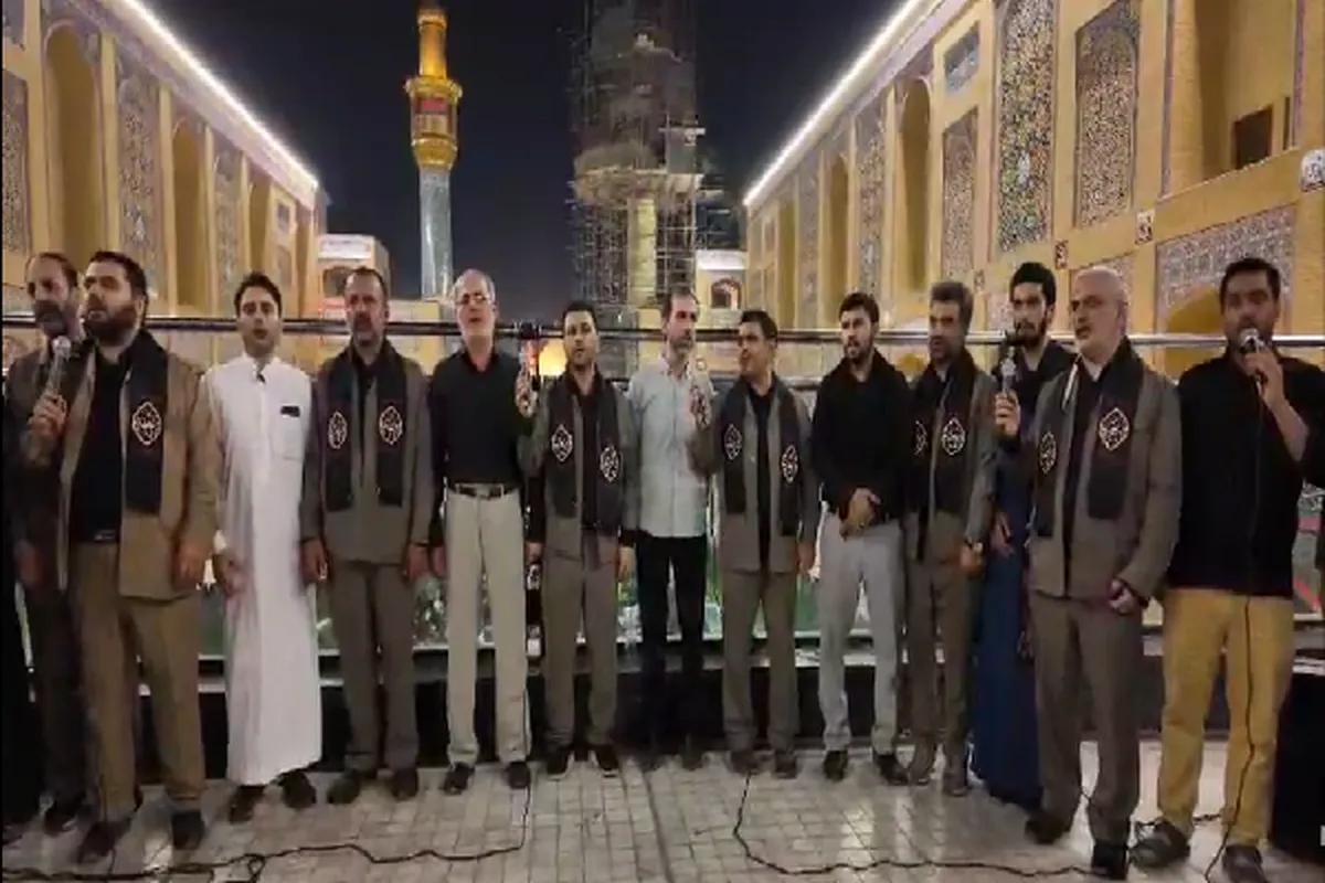 Karatun sunayen Allah kyawawa a cikin haramin Imam Ali (AS)