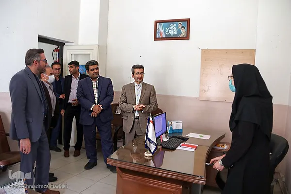 بازدید بازدید معاون آموزشی و کارآفرینی جهاددانشگاهی از ساختمان معاونت آموزش و آموزش فضای مجازی استان فارس