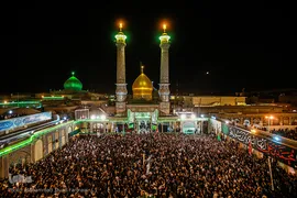 آیین سنتی مسلمیه در حرم سیدالکریم