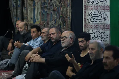 مراسم تعزیه‌خوانی در تکیه شوفرها