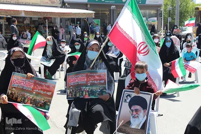 اجتماع بیرجندی‌ها در حمایت از مردم فلسطین