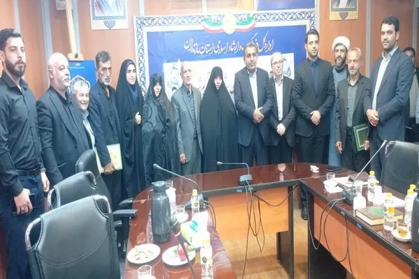 برگزاری آیین سه شنبه های تکریم شهدا در ساری