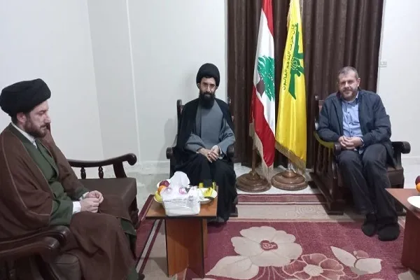 دیدار رایزن فرهنگی ایران در لبنان با مسئولان حزب‌الله