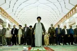 اقامه نماز عید قربان در تبریز‎