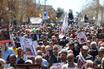 حضور پرشور ملایری‌ها در راهپیمایی روز قدس‎