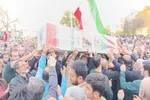 خروش مردم ساری در محکومیت گروه‌های اغتشاشگر و تروریست‌