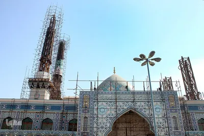 آستان علی‌بن مهزیار اهوازی همچنان در دست ساخت