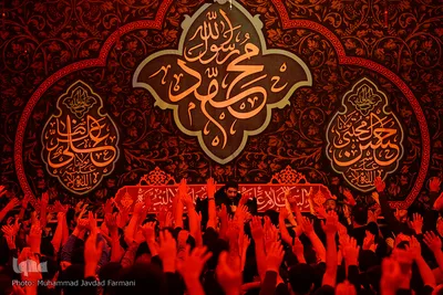مراسم عزاداری شب شهادت امام رضا(ع)