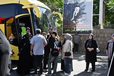 آیین بدرقه پیاده‌روی اربعین دانشگاهیان دانشگاه تبریز