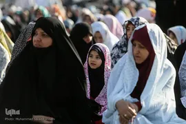 نماز عید سعید فطر در جوار سیدالکریم (ع)