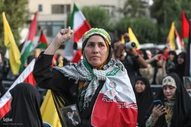 استقبال مردمی از خانواده های شهدا و بازماندگان غزه