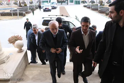 استقبال استاندار مرکزی از رئیس سازمان انرژی اتمی کشور