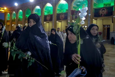 گلباران مزار شهدای حادثه تروریستی حرم حضرت شاهچراغ(ع)