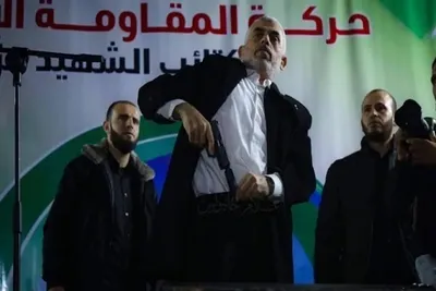 Yahya Sinwar, neuer Generalsekretär der Hamas, in verschiedenen Phasen seines Lebens