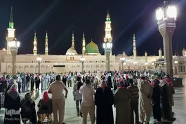 مرقد پیامبر اکرم حضرت محمد (ص) در مسجدالنبی