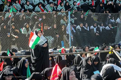 گردهمایی بزرگ هزاران نفری بسیجیان در تبریز