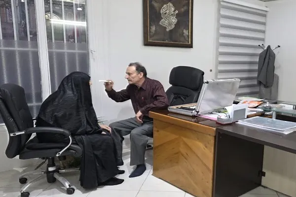 ویزیت رایگان چشم در قالب «نذر مهربانی»