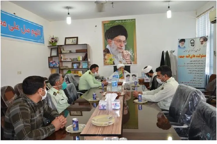 تأثیر حمایت‌‌های معنوی ائمه جمعه در پیشبرد اهداف پلیس