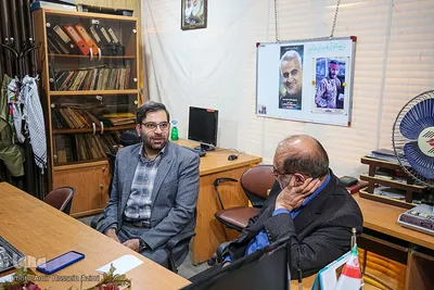 بازدید مدیرکل بنیاد شهید و امور ایثارگران فارس از ایکنا