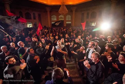 سوگواری شهادت سردار قاسم سلیمانی درمسجددانشگاه بوعلی سینا