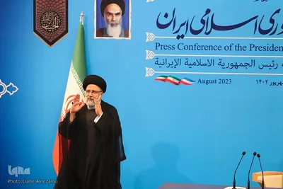 نشست خبری رئیس جمهور
