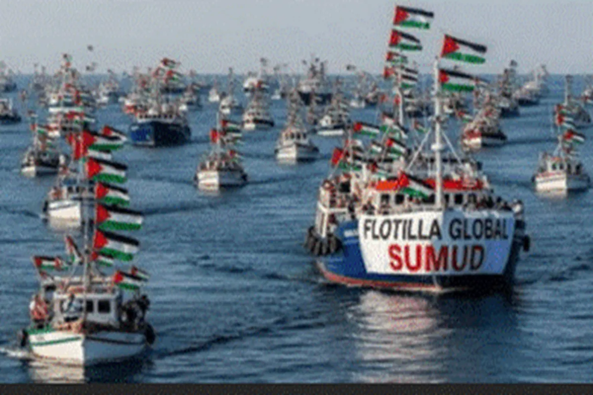 Kaki Tangan Israel, Italia Sabotase Kapal Bantuan Flotilla Global Sumud untuk Gaza