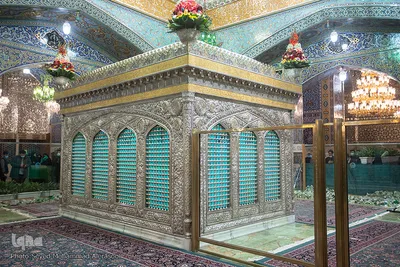 شکوه چشم نواز روضه منوره رضوی
