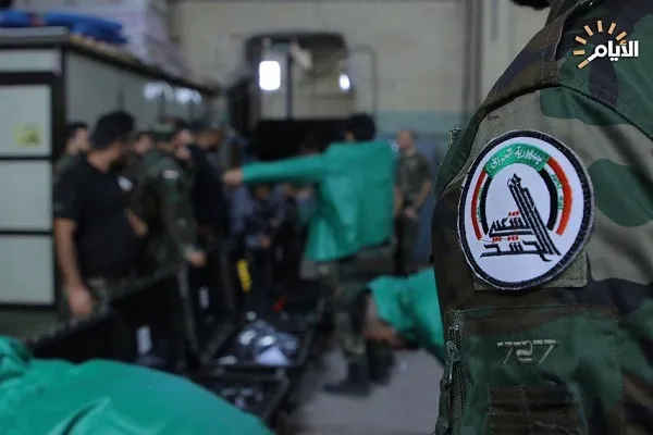 عکس | حشدالشعبی در خط مقدم مبارزه با کرونا