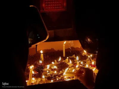 مراسم شام غریبان حسینی در اهر