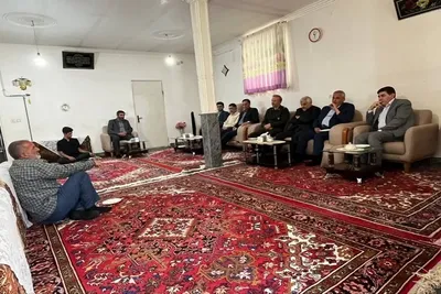 دیدار مدیرکل بنیاد شهید آذربایجان شرقی با سه آزاده شبستر