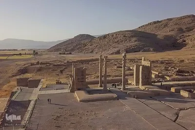 تصاویر هوایی از تخت جمشید