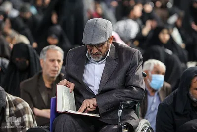 مراسم احیای شب نوزدهم ماه مبارک رمضان در حرم منور رضوی